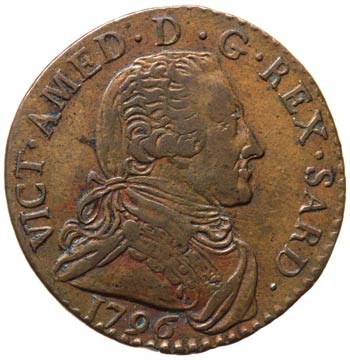 Vittorio Amedeo III (1773-1796) 5 ... 