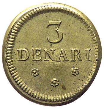 Italia - Genova - Peso monetale 3 ... 