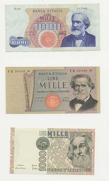 Lotto n.3 Banconote - Repubblica ... 