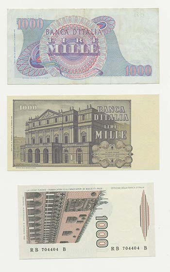 Lotto n.3 Banconote - Repubblica ... 