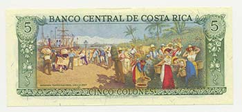 Costa Rica - 5 Colones 1984 ... 