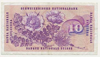 Svizzera - 10 Franchi 1970 D/ ... 