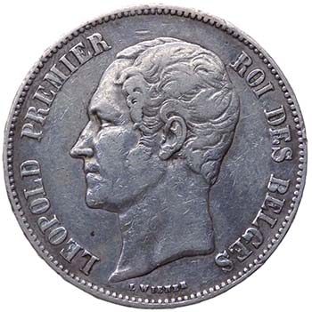 Belgio - Leopoldo I (1849-1865) 5 ... 