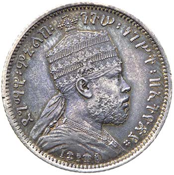 Etiopia - Menelik II (1889-1913) ... 