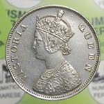 INDIA - India - 1 One Rupee Rupia 1862 ... 