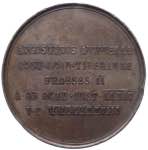 Medaglia emessa nel 1874 commemorativa della ... 