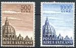 VATICANO - Posta Aerea - 1953 Cupoloni I - ... 