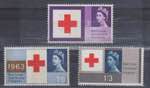 GRAN BRETAGNA - 1963 Croce rossa - Bande di ... 