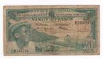 Congo - Banca Centrale del Congo Belga - 20 ... 