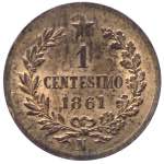Vittorio Emanuele II (1861-1878) 1 Centesimo ... 