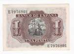 Spagna - Banca di Spagna - 1 Peseta 1953 ... 
