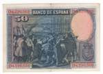 Spagna - Banca di Spagna - 50 Pesetas 1928 ... 