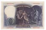 Spagna - Banca di Spagna - 50 Pesetas 1931 ... 