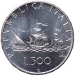 Monetazione in Lire (1946-2001) 500 Lire ... 