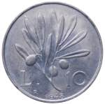 Monetazione in Lire (1946-2001) 10 Lire 1948 ... 