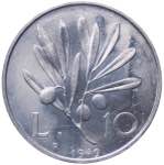 Monetazione in Lire (1946-2001) 10 Lire 1949 ... 