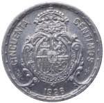 Spagna - Alfonso XIII (1886 - 1931) 50 ... 