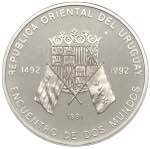 Uruguay - Moneta Commemorativa - Repubblica ... 