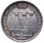 Vecchia Monetazione (1864-1938) 20 Lire 1932 ... 