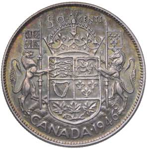Canada - Giorgio VI (1936-1952) 50 cent 1946 ... 