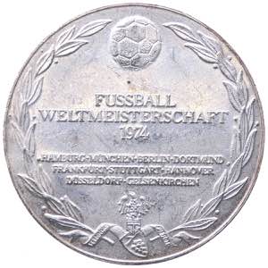 Medaglietta - Gettone Fussball 1974 ... 