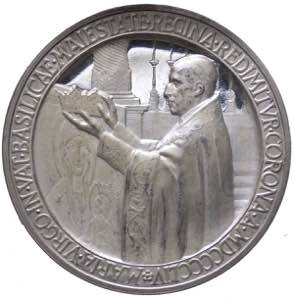 Pio XII (1939-1958) Medaglia Chiusura Anno ... 