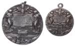 Lotto n.2 medagliette , Anno Giubilare 1925 ... 