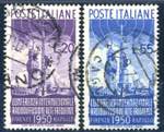 ITALIA REPUBBLICA - 1950 Radiodiffusione - ... 