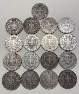 Regno dItalia - Lotto n.17 monete emesse da ... 