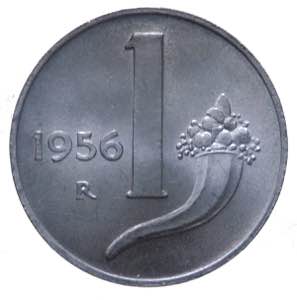 Monetazione in Lire (1946-2001) 1 Lira ... 