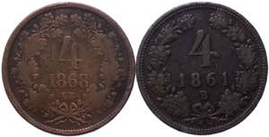 Monete Estere - Lotto 2 monete composto da ... 