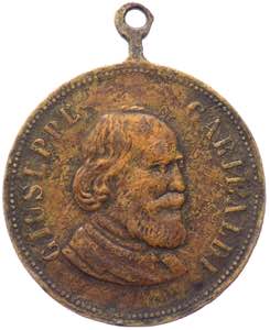 Medaglia emessa nel 1879 commemorativa della ... 