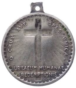 Medaglia votiva - Iubilaeum Humanae ... 