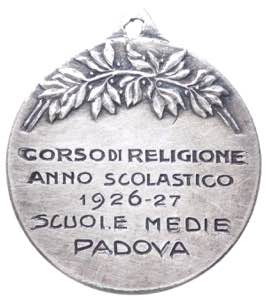 Medaglia votiva - Corso di Religione delle ... 
