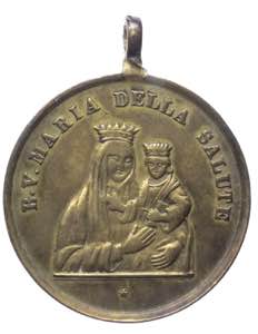 Medaglia votiva - a San Marco Evangelista e ... 