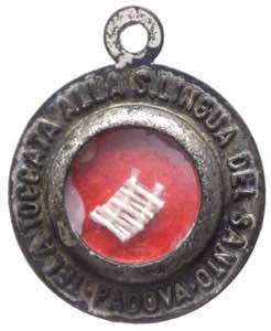 Medaglia votiva - reliquia di SantAntonio ... 