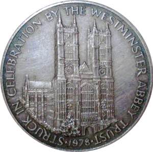 Medaglia - Westminster, medaglia in argento ... 