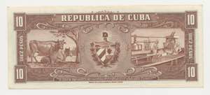 Cuba - Banca Nazionale di Cuba 10 Pesos 1958 ... 