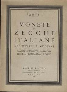 RATTO M. Milano, 20 - Marzo, 1952. I parte ... 