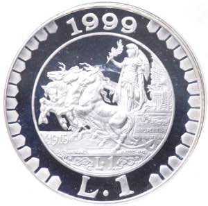 Repubblica Italiana (dal 1946-2001) 1 Lira ... 