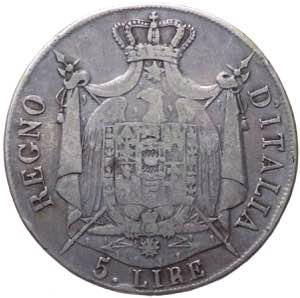 Napoleone I Re dItalia (1805-1814) 5 Lire ... 
