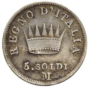 Napoleone I Re dItalia (1805-1814) 5 Soldi ... 