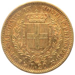 Vittorio Emanuele II (1849-1861) 20 Lire ... 