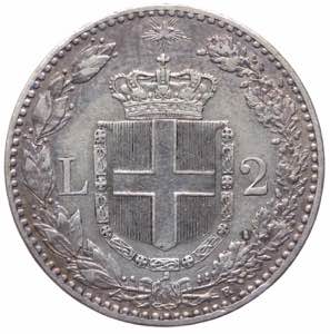 Umberto I (1878-1900) 2 lire 1897 del II° ... 