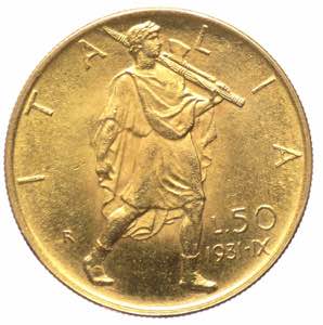 Vittorio Emanuele III (1900-1943) 50 lire ... 