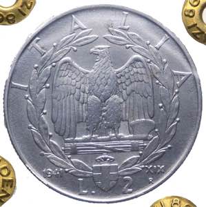 Vittotio Emanuele III (1900-1943) 2 lire ... 