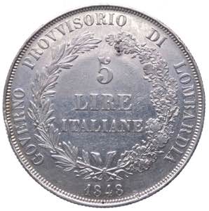Governo Provvisorio di Lombardia (1848) - 5 ... 