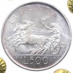Nuova monetazione in Lire (1972-2001) 500 ... 