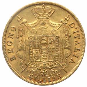 Napoleone I Re dItalia (1805-1814) 40 Lire ... 