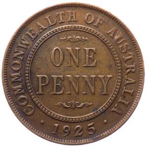Australia - Giorgio V (1910-1936) 1 Penny ... 